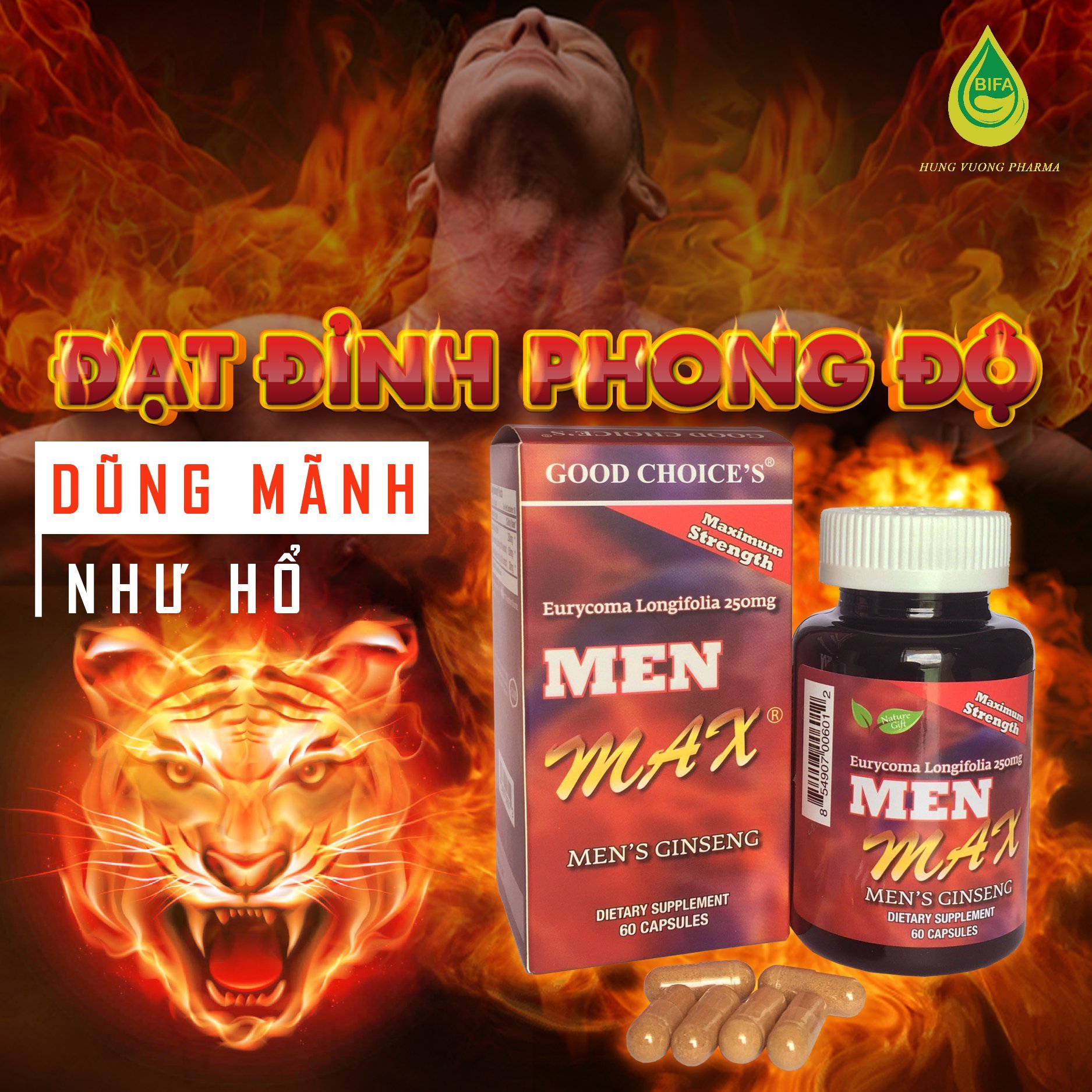 Men Max giữ lửa phòng the, tự tin khẳng định bản lĩnh phái mạnh