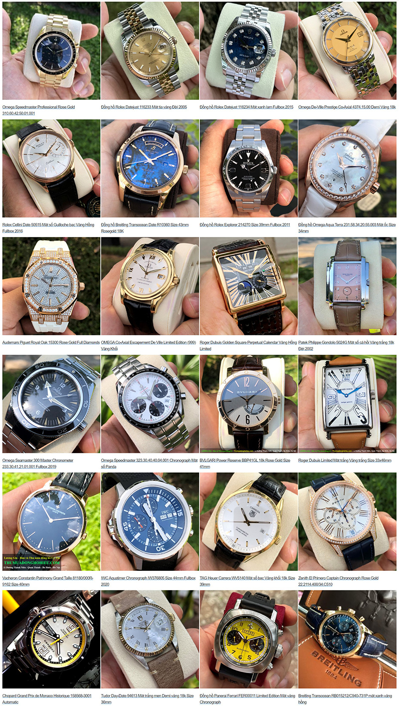 Cửa hàng đồng hồ Lương Gia: Nơi bán và thu mua đồng hồ uy tín - 3