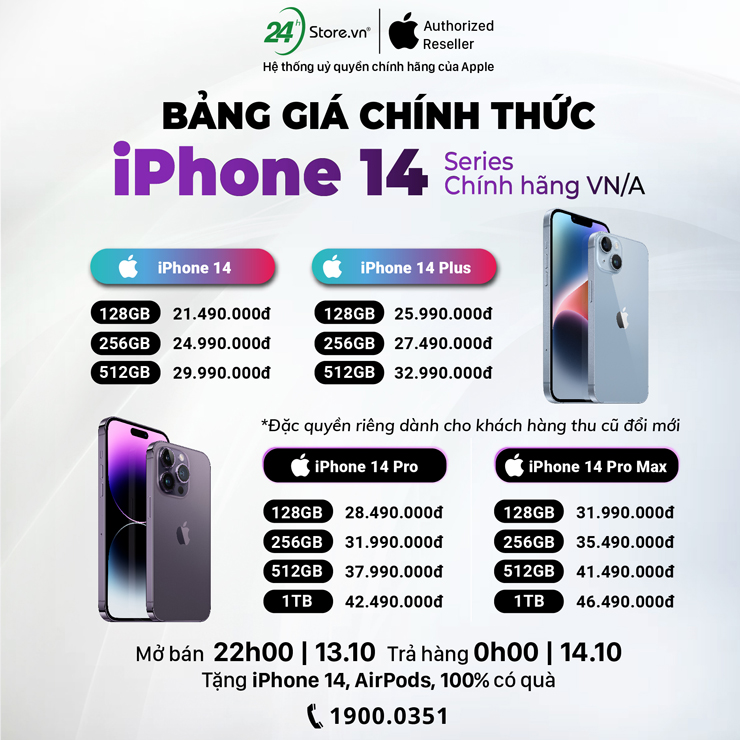 24hStore đang sở hữu bảng giá tốt nhất thị trường