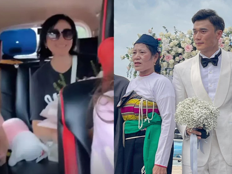 Đời sống Showbiz - Nhan sắc mẹ vợ "đẹp nhất thế giới" của Bùi Tiến Dũng gây chú ý qua cam thường