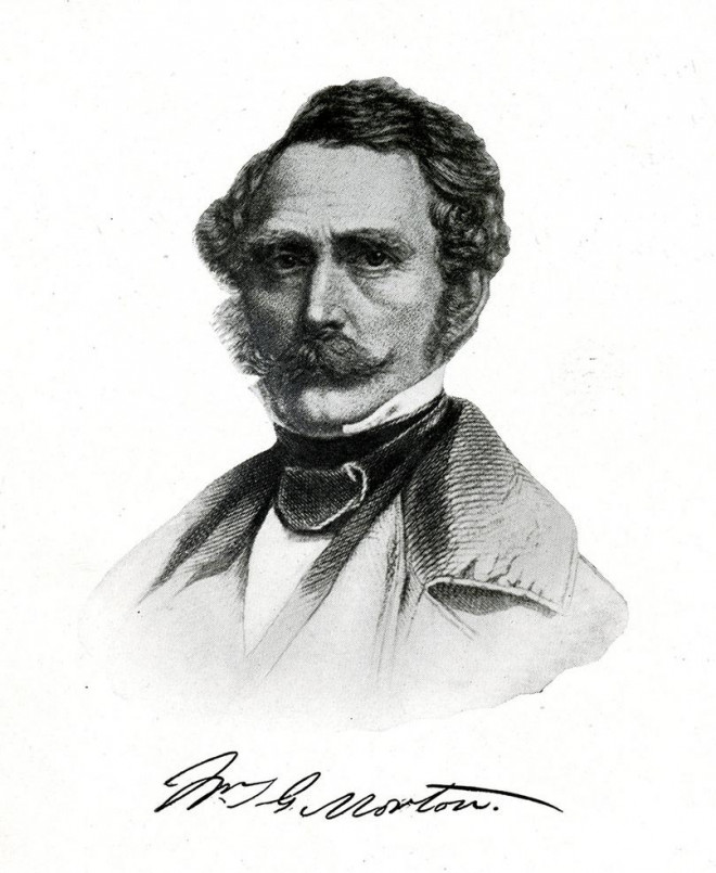 William TG Morton (1819-1868).