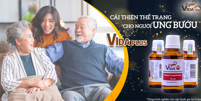 Nọc bọ cạp xanh Vida Plus - Lựa chọn vàng cho bệnh nhân ung bướu