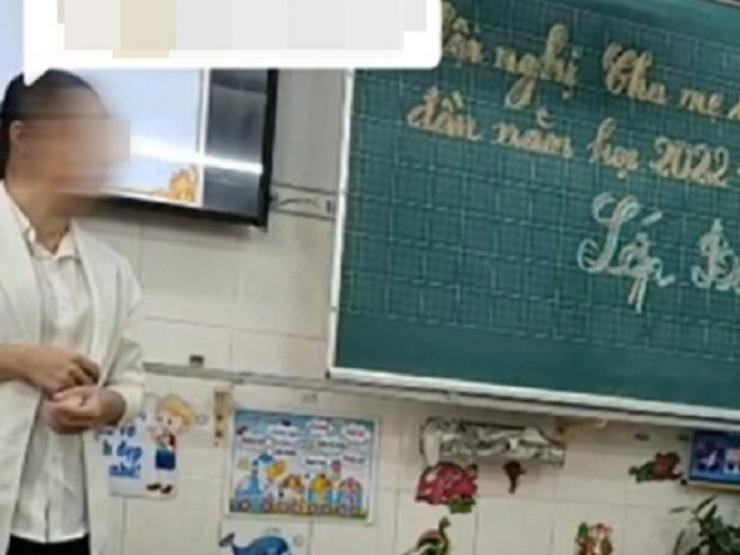 Giáo dục - du học - Clip họp phụ huynh ở Gò Vấp: Phụ huynh khó khăn đừng có theo chung cái lớp này