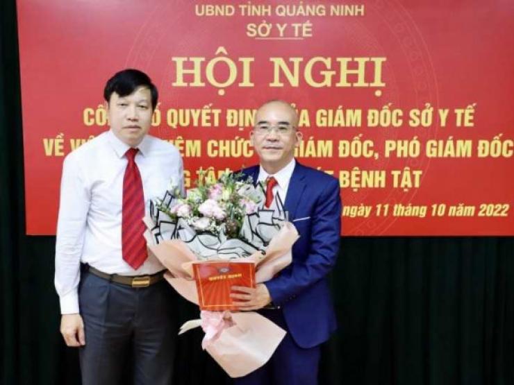 Tin tức trong ngày - CDC Quảng Ninh có tân giám đốc kế nhiệm ông Ninh Văn Chủ