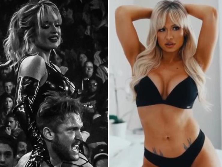 Thể thao - Mỹ nhân WWE làm vạn fan "choáng" với bikini trùng màu da