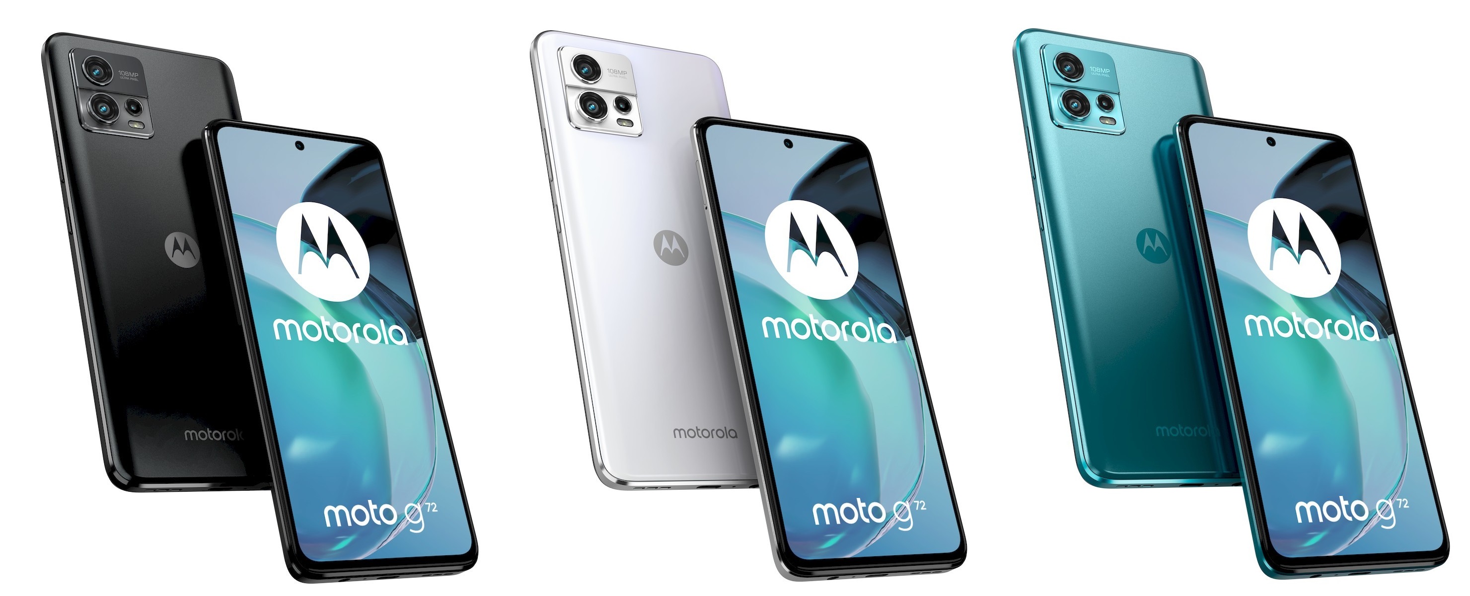 3 phiên bản màu&nbsp;Motorola Moto G72.