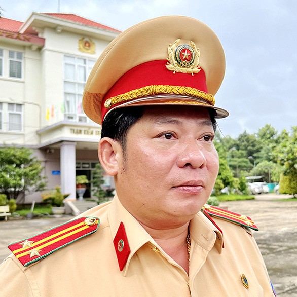 Trung tá Lê Ánh Dương (Ảnh: Báo Đồng Nai)