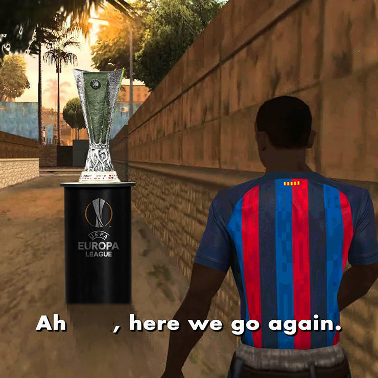 Barca đang có nguy cơ xuống chơi ở cúp C2 năm nay.