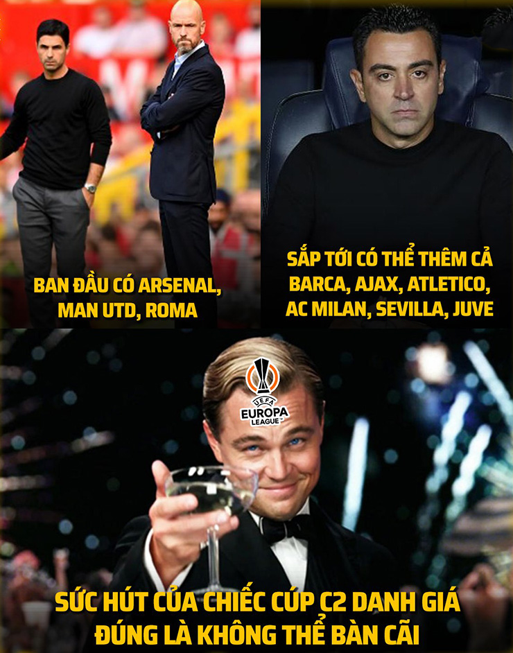 Sức hút của cúp C2 cũng đâu có kém gì cúp C1 đâu.