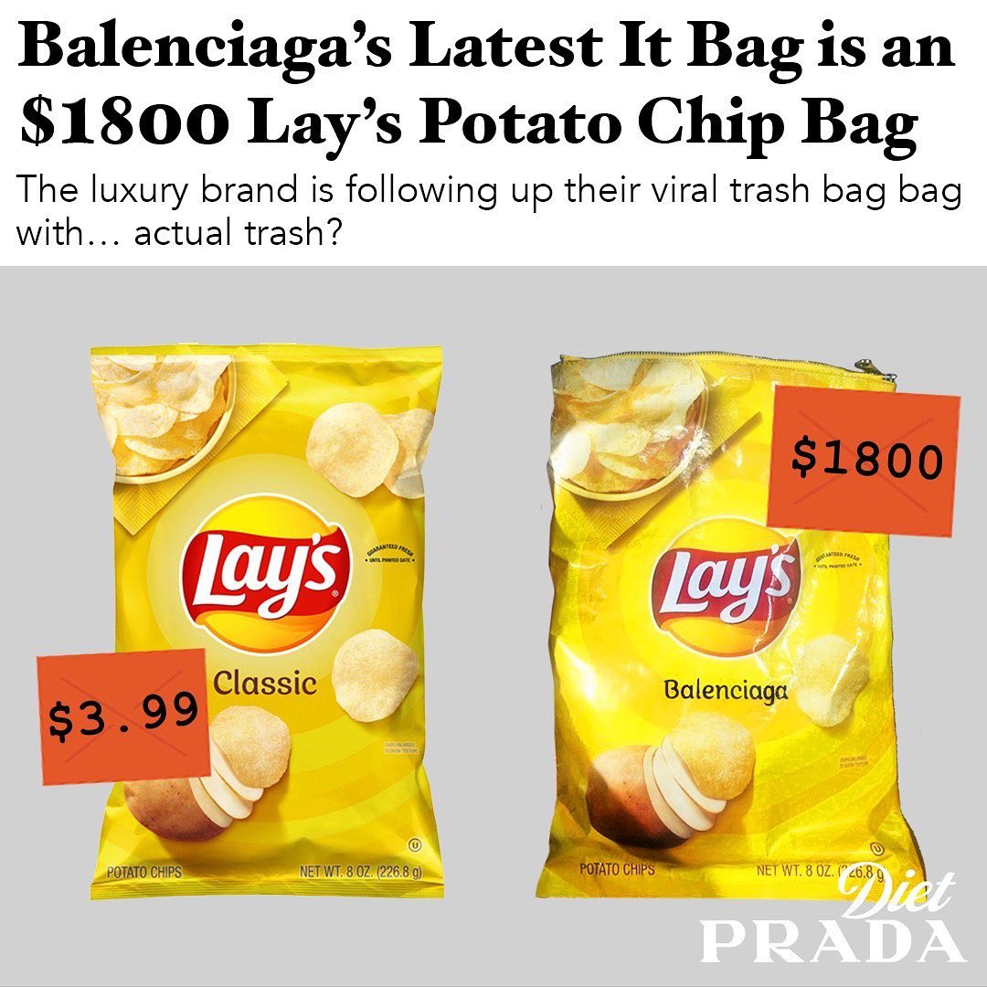 Balenciaga lại gây choáng khi tung túi khoai tây chiên giá 43 triệu đồng - 3