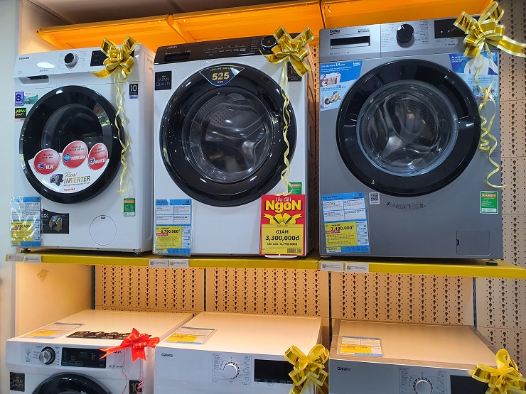 Nhiều sản phẩm máy giặt đang giảm giá sâu nhân dịp 20/10.