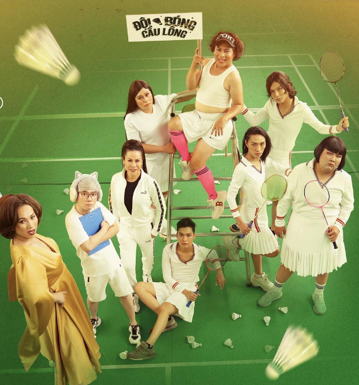 Poster&nbsp;web-drama "Đội bóng cầu lông"