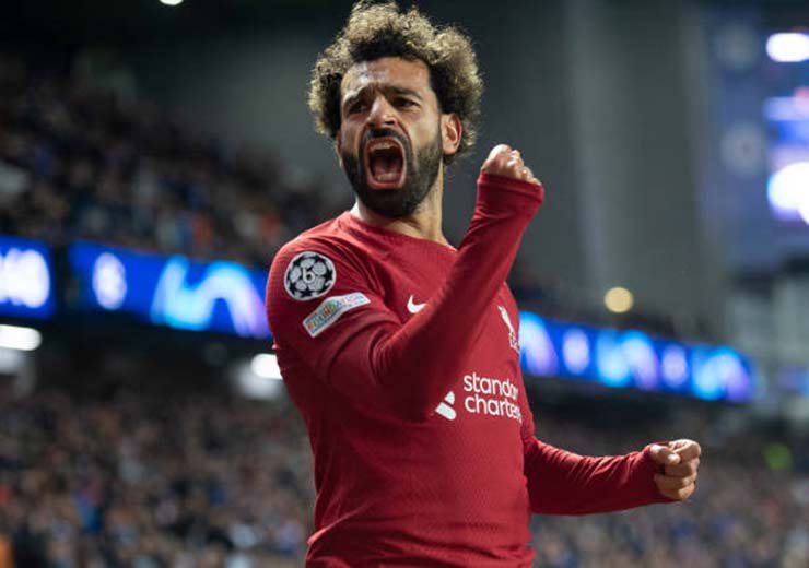 Salah lập hat-trick trong trận thắng đậm 7-1 của Liverpool trước Rangers