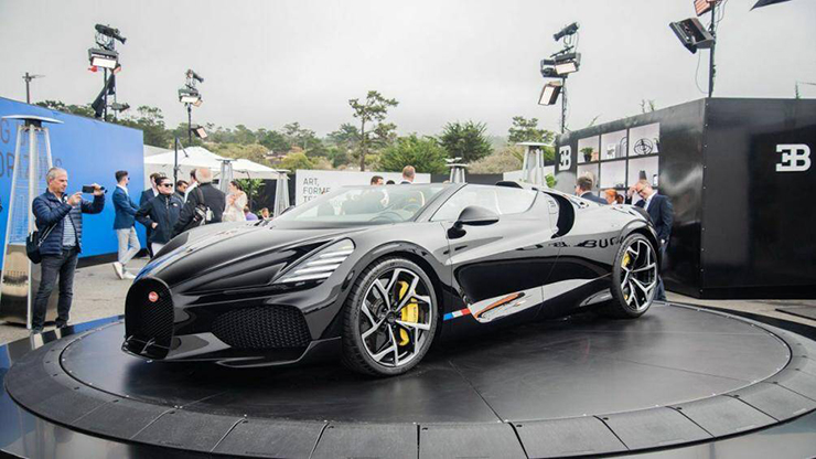1: Bugatti Mistral (5 triệu USD)
