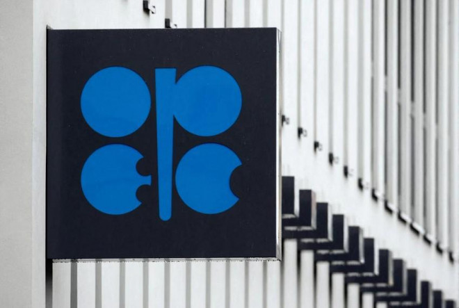 Logo của Tổ chức Các nước Xuất khẩu Dầu mỏ (OPEC) tại Vienna (Áo) ngày 16-3-2010. Ảnh: REUTERS