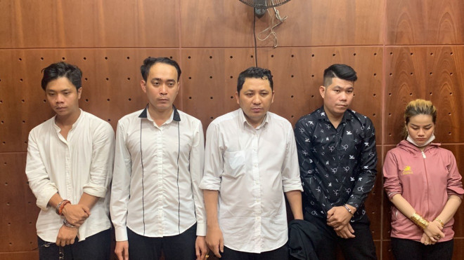 Các đối tượng bị khởi tố, bắt tạm giam