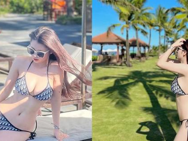 Nữ cầu thủ Việt Nam diện bikini siêu nhỏ, khoe vóc dáng như người mẫu