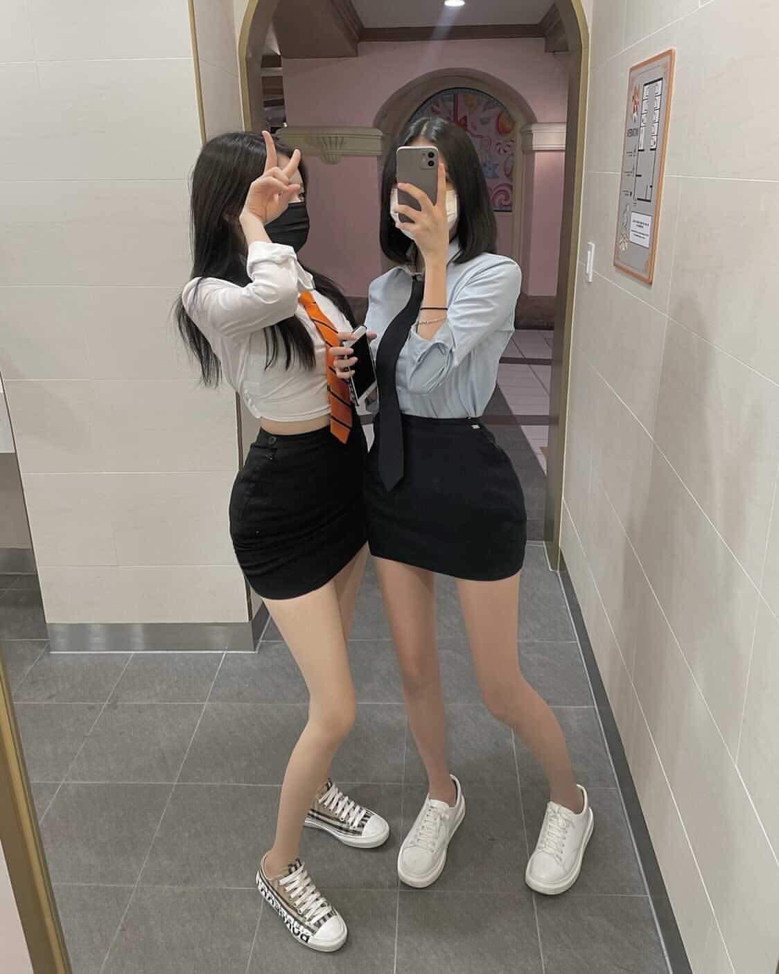 Học sinh cấp 2 Hàn Quốc gây tranh cãi "chín ép" vì mặc đồ ôm body - 6