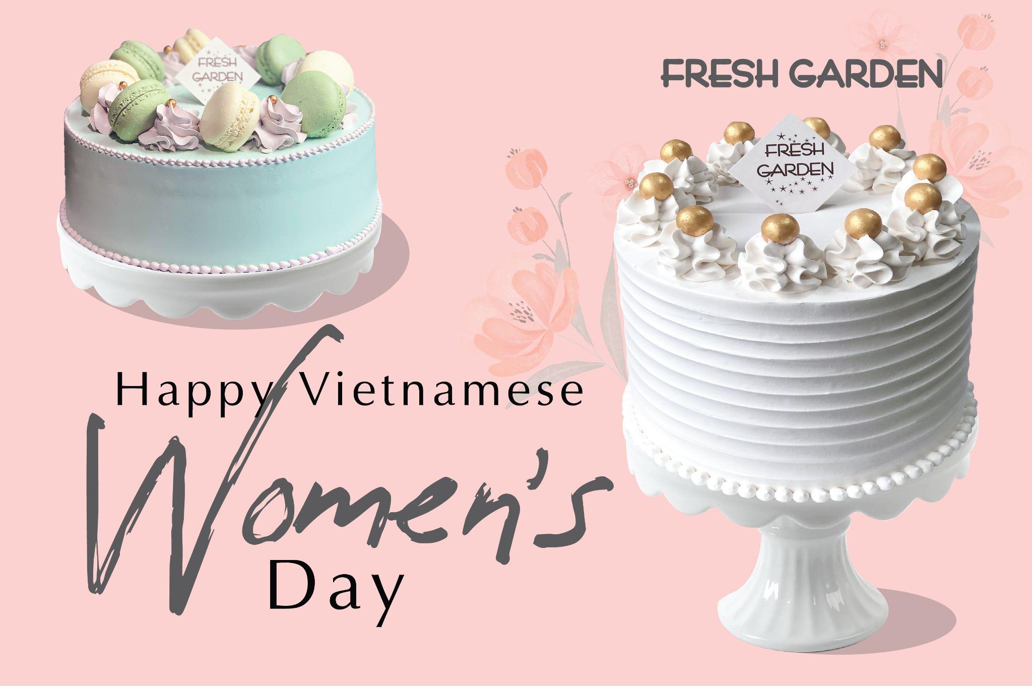 Công đoạn sản xuất bánh kem tại nhà máy Fresh Garden