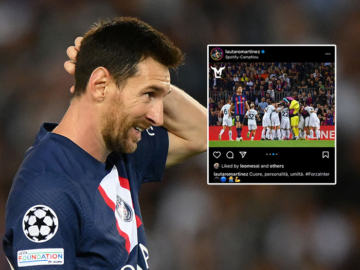 Messi hành động ”dại dột” sau trận Barca hòa Inter, bị chỉ trích là kẻ phản bội