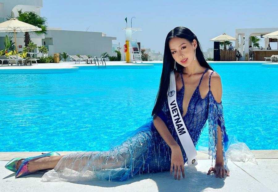 Á hậu cao 1m85 Bảo Ngọc đăng quang Hoa hậu Liên lục địa 2022 - 5