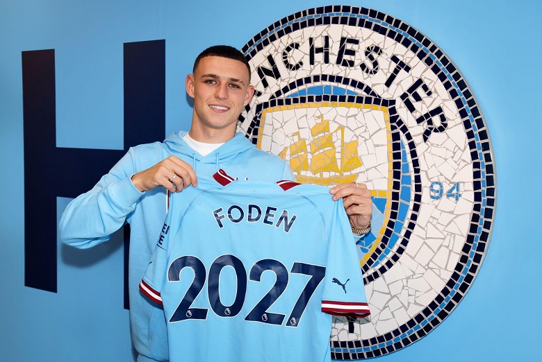 Foden sẽ tiếp tục gắn bó lâu dài với Man City