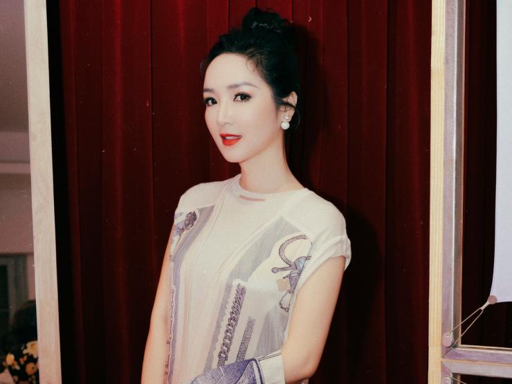 Làm đẹp - Hoa hậu Giáng My xinh đẹp vượt thời gian ở tuổi 51