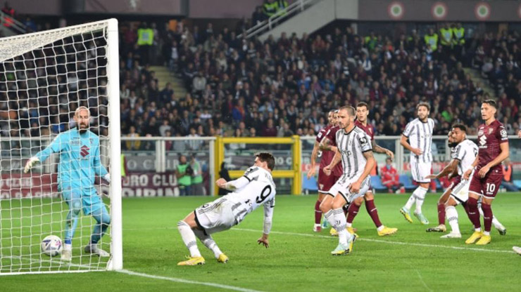 Torino gây ra nhiều khó khăn cho Juventus trong trận Derby della Mole thứ 155 ở Serie A