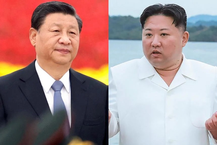 Chủ tịch Trung Quốc Tập Cận Bình đã viết thư hồi đáp gửi tới nhà lãnh đạo Triều Tiên Kim Jong Un trước thềm đại hội lần thứ XX của Đảng Cộng sản Trung Quốc. Ảnh: Reuters