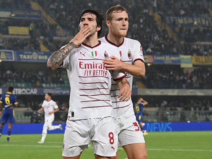 Kết quả bóng đá Hellas Verona - Milan: Người hùng cuối trận, trụ vững top 3 (Serie A)