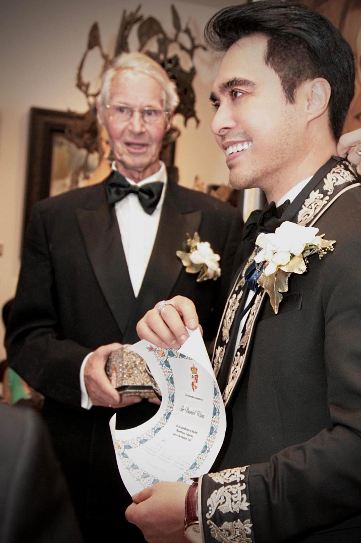 Daniel K. Winn - người Việt đầu tiên được gia đình hoàng gia Đức phong Hiệp sĩ