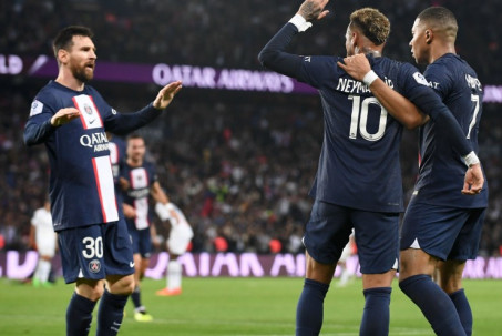 Video bóng đá PSG - Marseille: Mbappe "dọn cỗ" cho Neymar, Messi kém duyên (Ligue 1)