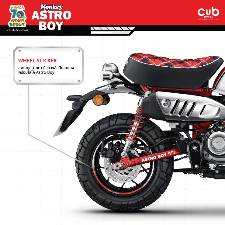 Honda Monkey phiên bản Astro Boy siêu cấp đáng yêu, giá 83 triệu đồng - 5