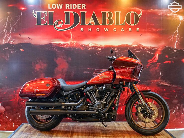 Harley Davidson Low Rider El Diablo màu sơn độc, giá hơn 1 tỷ đồng - 4