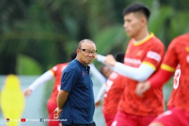HLV Park Hang-seo quyết định chia tay đội tuyển Việt Nam sau AFF Cup 2022. Ảnh VFF