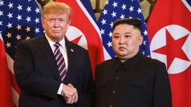 Hai ông Donald Trump (trái) và Kim Jong-un. Ảnh: CNN