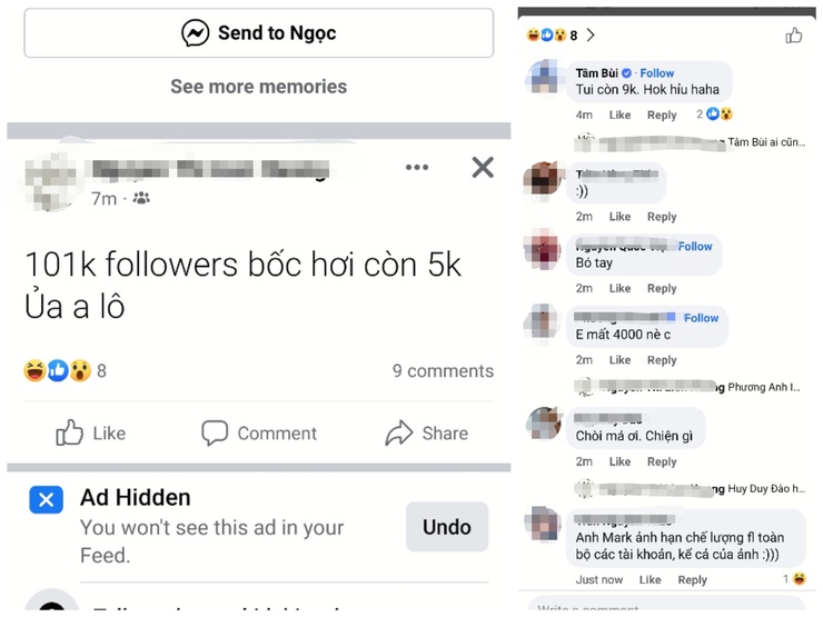 Facebook tiết lộ lý do Mark Zuckerberg và loạt KOLs bị rớt thảm lượt followers