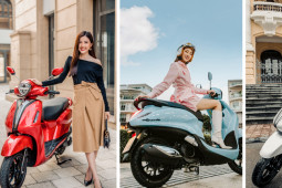 Xe máy - Xe đạp - Lý do các cô nàng hiện đại yêu thích Yamaha Grande
