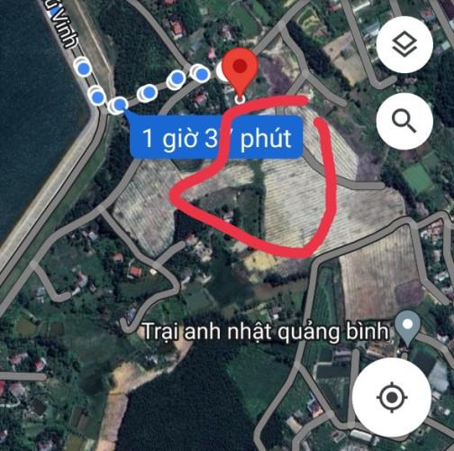 Khu vực mỏ đất đấu giá tại phường Đồng Sơn, TP.Đồng Hới.