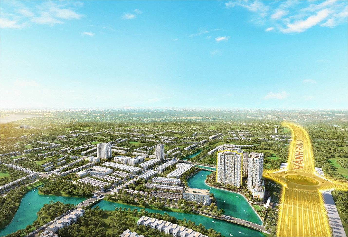 Sở hữu “tọa độ hoàng kim”, MT Eastmark City tự hào là một sản phẩm có biên độ tăng giá bền vững trên thị trường BĐS TP Thủ Đức