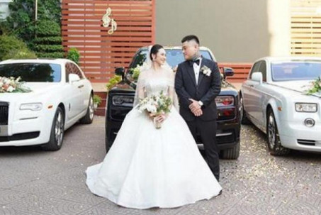 Dàn siêu xe trăm tỷ trong đám cưới sao Việt