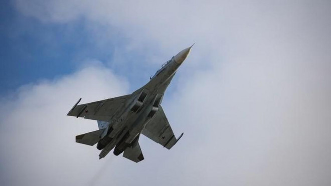 Một máy bay chiến đấu Su-27 của Nga. Ảnh: SPUTNIK