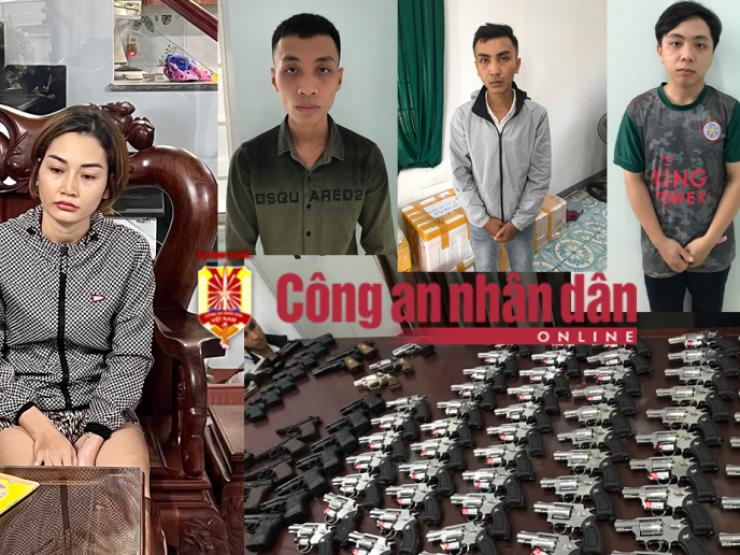 Pháp luật - Bắt “bà trùm” và đàn em mua bán hơn 200 khẩu súng quân dụng