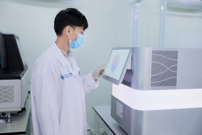 Phòng Lab của Gene Solutions đạt chuẩn quốc tế ISO 13485:2022 và EMQN. Ảnh: Gene Solutions.