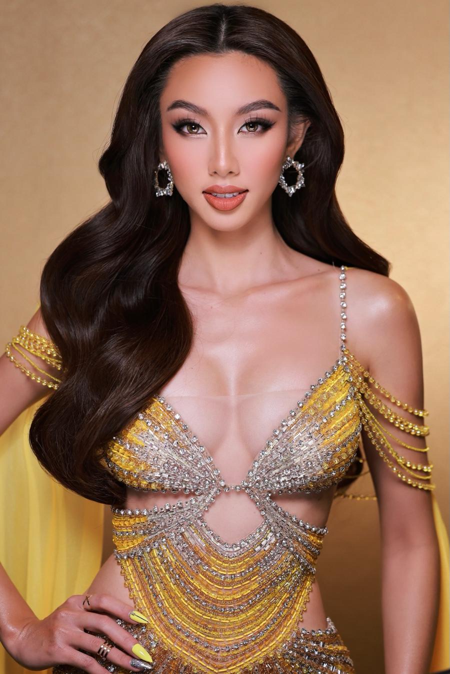 Thiên Ân được ví như nữ thần với váy xuyên thấu đêm bán kết Hoa hậu Hoà bình quốc tế - 6