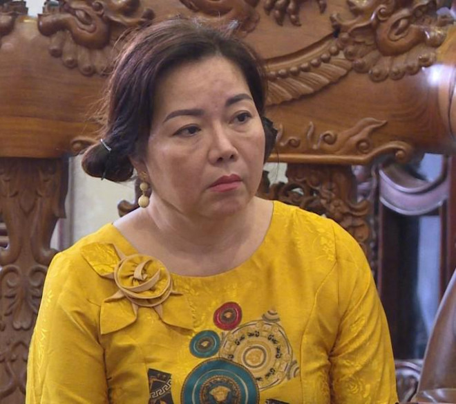 Bị can Phạm Thị Linh Phượng. Ảnh: Công an Vĩnh Long