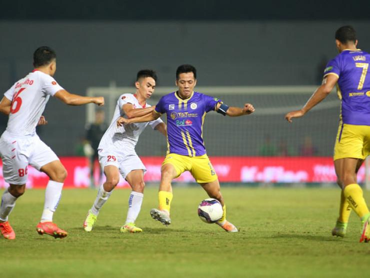 Video bóng đá Hải Phòng - Hà Nội: Rượt đuổi 5 bàn, kịch tính đua vô địch (V-League)