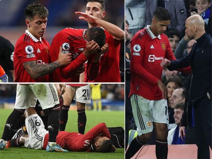 Bóng đá - Varane khóc nức nở rời sân vì chấn thương, MU & ĐT Pháp đón thảm họa