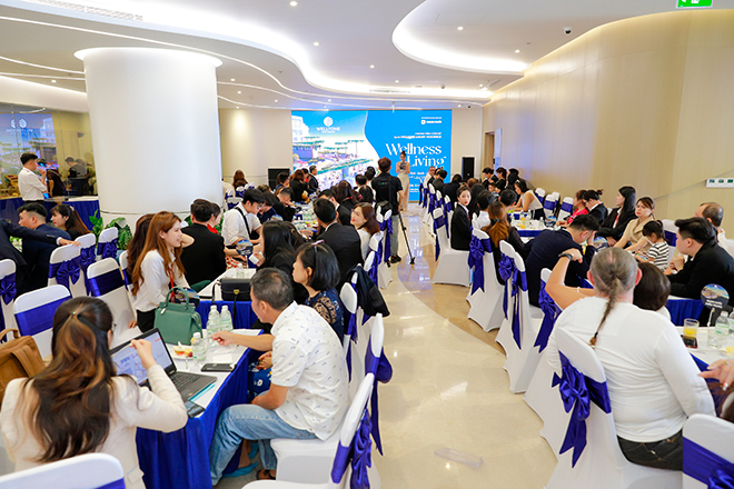 Sự kiện công bố dự án Welltone Luxury Residence thu hút đông đảo khách hàng và nhà đầu tư