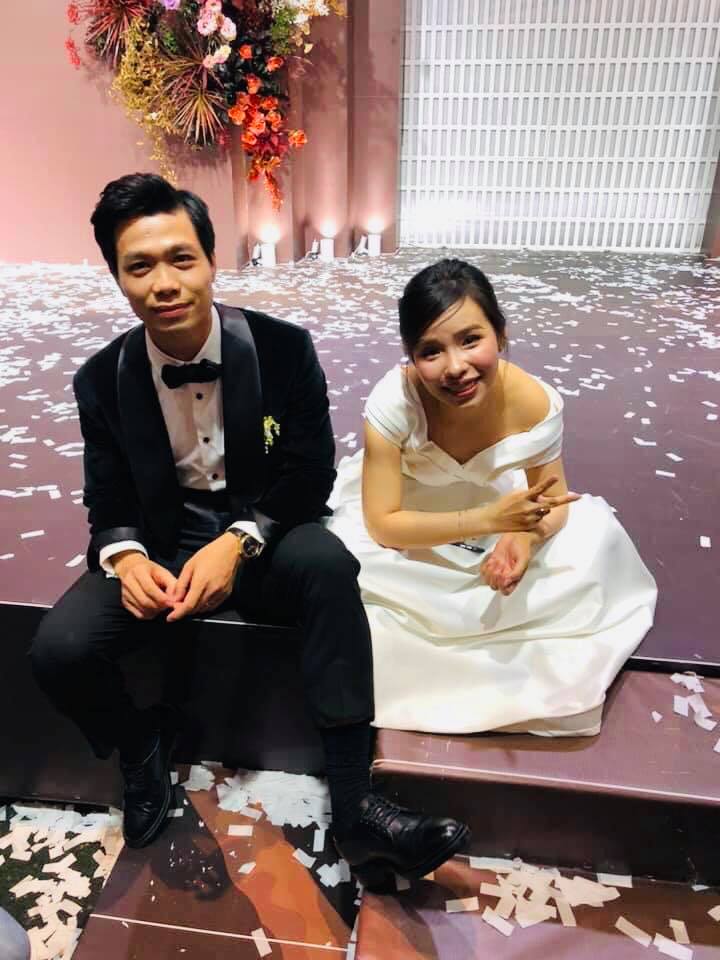 Diệu Nhi - Anh Tú mệt bơ phờ vì đám cưới có bằng vợ chồng Công Phượng? - 5